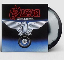 Saxon: Wheels of steel (Splatter/Ltd)