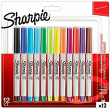 Set of Felt Tip Pens Sharpie Multicolour 12 Pieces 0,5 mm (12 Units)