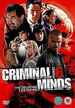 Criminal Minds: Season 6 DVD (2011) Shemar Moore Cert 15 6 Discs Pre-Owned Region 2