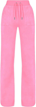 Rosa Juicy Couture Candy Del Ray Classic Velour Pant Pocket Bukser