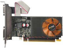 Zotac GeForce GT 710, GeForce GT 710, 2 GB, GDDR3, 64 bittiä, 3840 x 2160 pikseliä, PCI Express 2.0