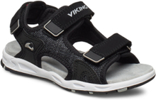 Anchor Sandal 3V Shoes Summer Shoes Sandals Svart Viking*Betinget Tilbud