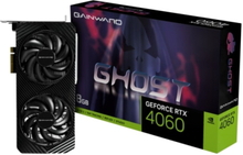 Gainward RTX4060 Ghost, GeForce RTX 4060, 8 GB, GDDR6, 128 bit, 7680 x 4320 pixlar, PCI Express x16 4.0