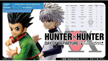 Banpresto Hunter X Hunter Japanilainen Lotto Ichiban Kuji Day Of Departure