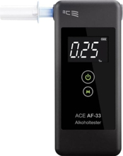 ACE AF-33 Alkoholtester Mørkegrå 0.00 till 5.00 ‰ inkl. näyttö