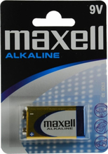 Maxell paristo 9V (6LR61) Alkaline, 1-pakkaus