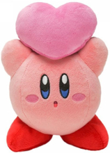 Nintendo Together Plush Kirby W. Heart - 16cm