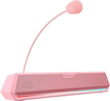 Tietokonekaiuttimet Gaming soundbar Edifier HECATE G1500 Bar (vaaleanpunainen)