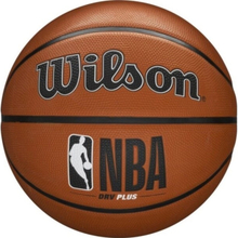 Wilson NBA DRV Plus, Musta, Ruskea, Valkoinen, Sisätila ja ulkotila, Kuvio, Unisex, 1 kpl