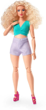 Barbie Signature Looks Posable Doll Curvy Curly Blonde Hair #16