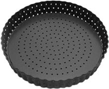 BM1075 Perforated Pizza Pan Kitchen Carbon Steel Non-stick Fruit Pie Mould Bakeware, Specification: 8 inches