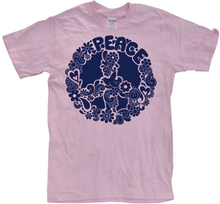 Psychedelic Peace Sign, T-Shirt