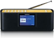 Lenco PDR-045BK DAB+-Radio mit Bluetooth 5.0 schwarz ( A004885 )