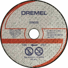 Leikkuulevy Dremel DSM520 20 mm