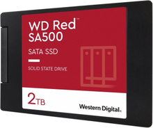 Western Digital Red SA500, 2000 GB, 2.5", 530 MB/s, 6 Gbit/s
