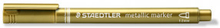 Staedtler Marker Tuschpenna Metallic Guld 1-2 mm - 1 st.