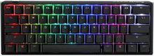 Ducky One 3 Classic Black/White Mini Gaming Tastatur, RGB LED - MX-Speed-Silver (DE)