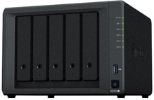 SYNOLOGY DS1522+ - NAS-palvelin - 5 paikkaa - SATA 6Gb/s - RAID 0, 1, 5, 6, 10, JBOD - RAM 8 Gt - Gigabit Ethernet - iSCSI-tuki