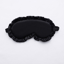 Ruffle Lace Soft Blackout -silmäside säädettävällä hihnalla Sleeping Eye Eye Mask -naamio