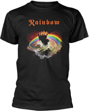 Rainbow Unisex Adult Rising Distressed Regular T-Shirt