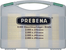 Prebena J-BOX CNKHA J-type staples made of steel galvanized resin coated galvanized - 8000, different lengths