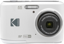 Kodak PIXPRO FZ45, 16 MP, 4608 x 3456 pikseliä, CMOS, 4x, Full HD, Valkoinen