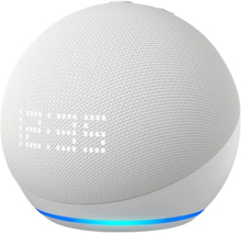 Amazon Echo Dot (5. Gen), Amazon Alexa, Pyöreä, Valkoinen, Saksa, Englanti, Espanja, Ranska, Italia, Android, Fire OS, 4,4 cm
