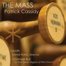 Patrick Cassidy : Patrick Cassidy: The Mass CD (2022)