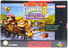 Donkey Kong Country 3: Dixie Kong´s Double Trouble! - Supernintendo/SNES - PAL/SCN/EUR (KÄYTETTY TAVARA)