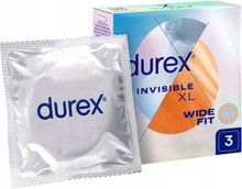 Invisible Extra Large kondomit 3 kpl