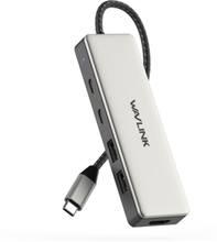 Wavlink UHP3415 85W Power Delivery USB-C/Type-C 10Gbps Hub 5 in 1 Multiport Connection Adapter