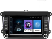 2Din Android Auto Radio GPS - 7 Multimedia Player, RDS Carplay VW Golf Passat B6:lle.