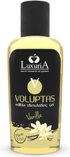 Luxuria voluptas gel alimentare stimolante effetto riscaldante - vaniglia 100 ml