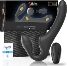 Ibiza - strapless vibrator with remote control push button