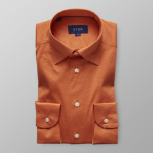 Eton Classic fit Orange jerseyskjorta