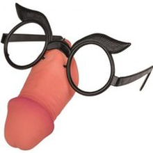 Diablo picante - occhiali a forma di dick