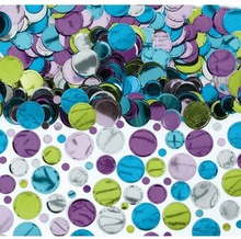 Konfetti cirkler pasteller skinner 70 gram flerfarvet