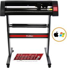Vinyl Cutter Plotter for Mac and Windows 28 Inch Cutting Printer Sign Maker SignCut Pro Software