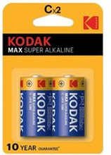 Batteria alcaline kodak max c lr14 2 unità