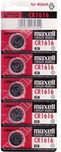 Maxell batteria litio cr1616 3v 5uds
