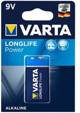 Varta longlife power batteria alcalina 9v lr61 1 unità