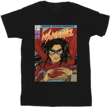 Marvel Mens Ms Marvel Comic Poster T-Shirt