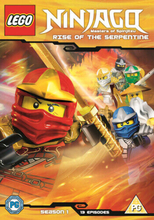 LEGO Ninjago - Masters Of Spinjitzu: Rise Of The Serpentine DVD (2017) Torsten Pre-Owned Region 2