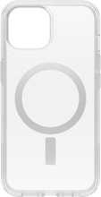 Otterbox Symmetry Clear for MagSafe -suojakuori, iPhone 15 / 14 / 13, kirkas