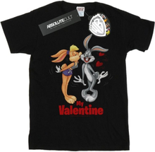 Looney Tunes Mens Bugs Bunny And Lola Valentine´s Day T-Shirt