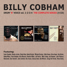 Billy Cobham : Drum ‘N’ Voice - Volume 1-4 CD Box Set 4 discs (2017)