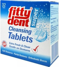 Fittydent Fittydent, Strong denture cleaning tablets, Dentaid, 32 pieces