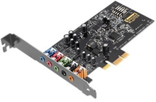 Creative Sound Blaster Audigy Fx - Lydkort - 24 bit - 192 kHz - 106 dB SNR - 5.1 - PCIe