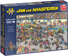 JvH Motorbike Race Puzzle 1000 pieces
