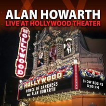 Alan Howarth Live at Hollywood Theatre CD (2020)